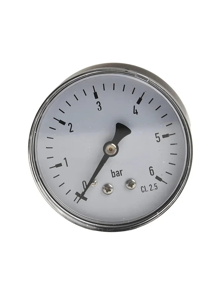 Water,Air Pressure Gauge 0-6 Bar, Pressure Gauge 1/4 Inch, Pressure Gauge Outdoor Living Home Improvement Building Hardware