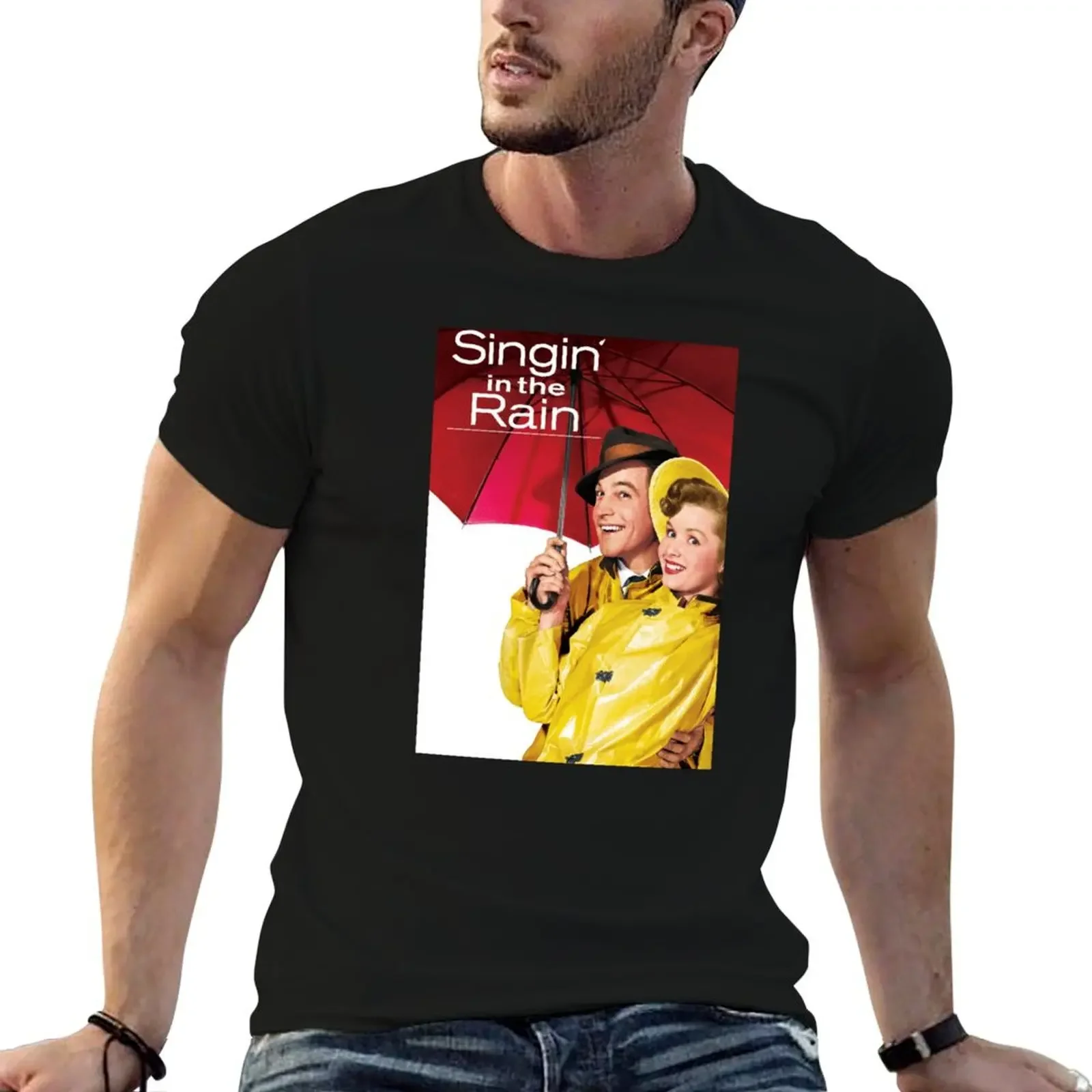 

Singing in the rain T-Shirt anime t shirts cheap stuff cotton man t-shirts cotton t shirt men