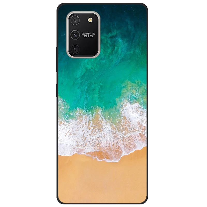 For Samsung Galaxy S10 Lite Case G770F Silicone Black Soft Back Cover for Samsung S10 Lite Case 2020 TPU S10Lite Cover S 10 Lite