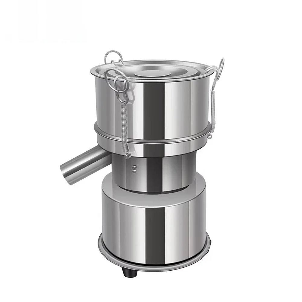 with 20CM Diameter Stainless Steel Sieve B 220V Mini Electric Vibrating Screen Powder Vibrating Sieving Machine Lab Sieve Shaker