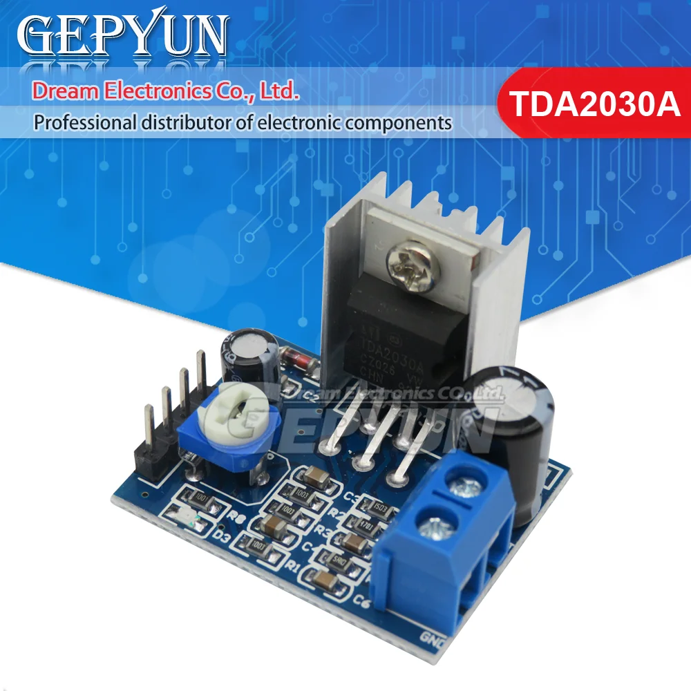 TDA2030 Module Power Supply TDA2030 Audio Amplifier Board Module TDA2030A 6-12V Single