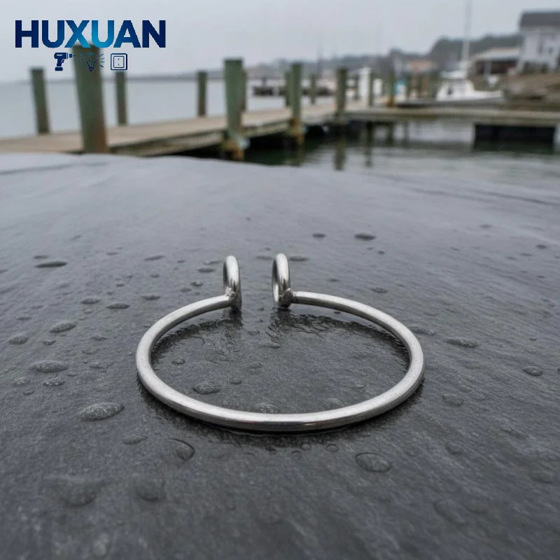 Marine Anchor Retrieval Ring 8mm Corrosion Resistant Labor-saving Anchor Ring for Yacht Fishing Boat Kayak