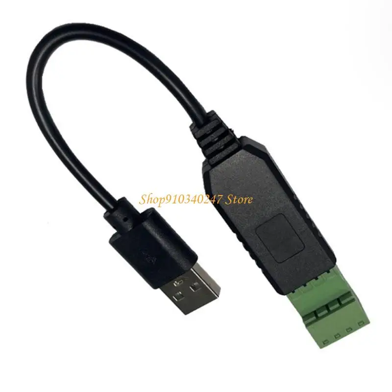 Q22A 産業用 USB から RS485 シリアルコンバータモジュール CH340 チップセットによる高速信号変換 PLC 接続用