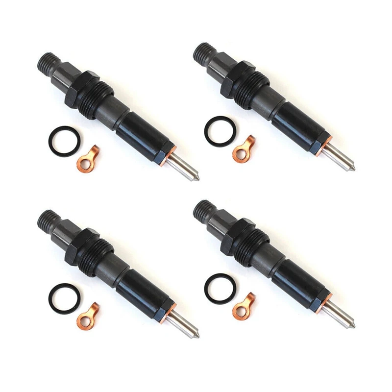 4 Pieces Fuel Injectors 3932123 For Cummins 4BT 3.9L Diesel Engine Truck Replacement Accessories