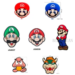 10pcs super mario focal Silicone beads Teether Jewelry Beads Food Grade For pen Pacifier Chain