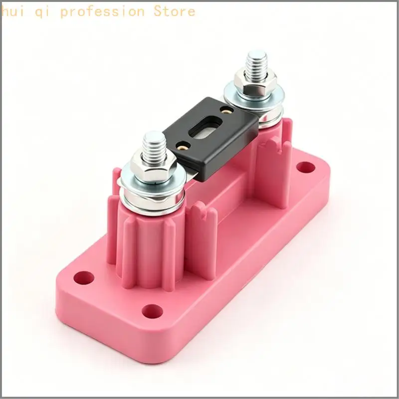 ANL Sicherungshalter ANL Power Block 500A Schnellinstallation für Car Sound Truck DIY H8WE – Detail 2