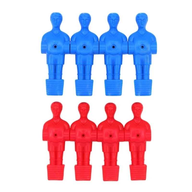 

8Pcs Foosball Man Statue Table Soccer Figurine Foosball Table Men Replacement