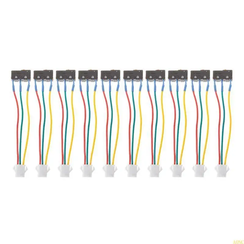 A0NC 10PCS GAS WATEREATER Micro Switch Three Wires Small Oft без SPL