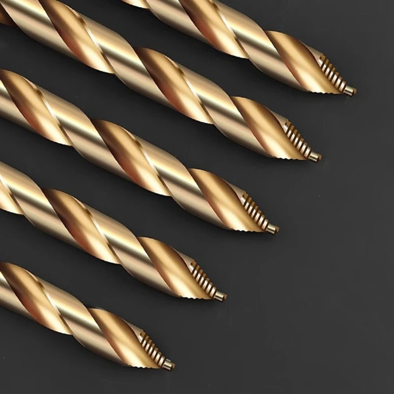 ドリルビットツイストドリルビット 3/3.2/3.5/4/4.5/4.8/5/5.5/6.5/7.5 ミリメートル HSS ドリルビットツール木材プラスチック金属アルミニウム 94PD