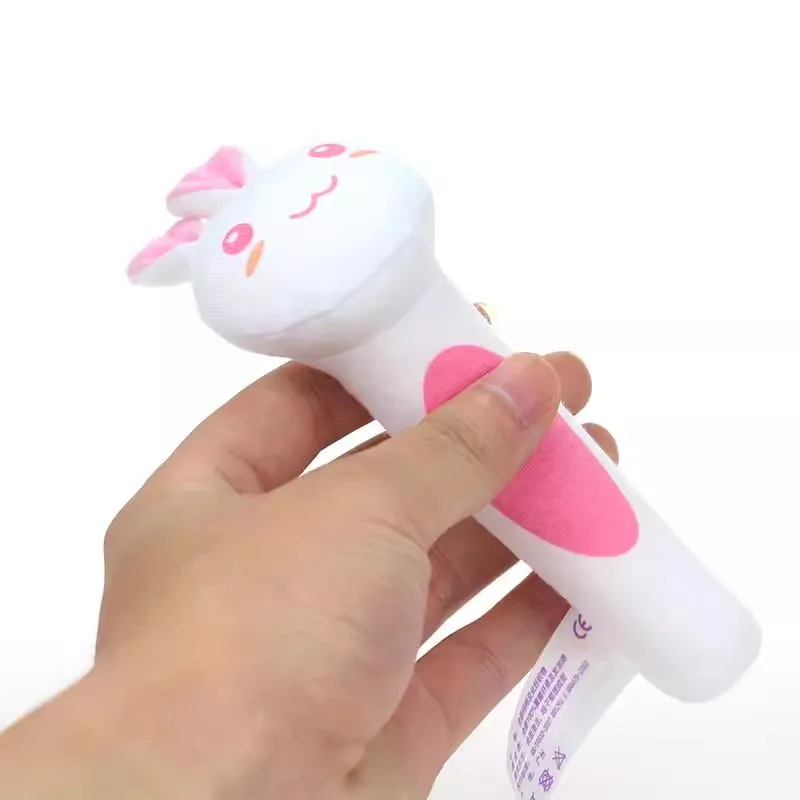 Sonajero suave para bebé, cochecito de cama para cuna infantil, juguetes educativos colgantes móviles, agarre de mano para desarrollo del cerebro, lindos juguetes de animales de peluche