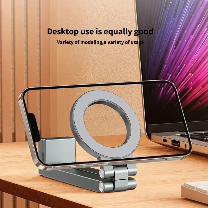 TEUCER TG-1 Magnetischer Autotelefonhalter, Ständer, Magnet, Autohalterung, Unterstützung für Macsafe iPhone 15 14 13 12 Samsung Xiaomi