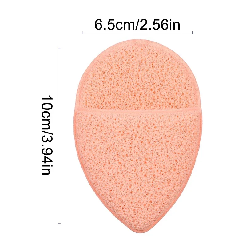 1/5Pcs Facial Sponges Cleansing Puff For Face Wash Reusable Makeup Remover Exfoliating Pads For Daily Cleansing Skin Care Tool