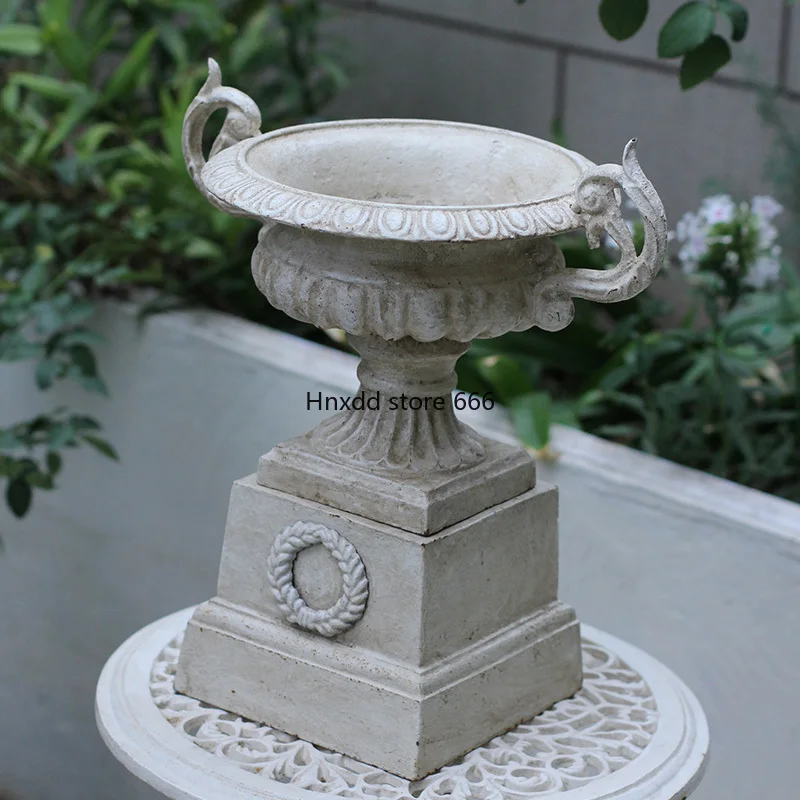 Original Garden Balcony Grocery European Style Roman Column Container