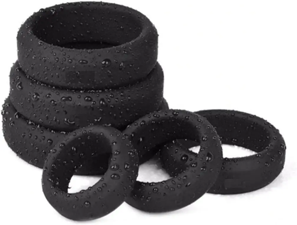 

Male Silicone Toy Adult Toys Rubber Couples Ring For Men For Games Erection Longer Harder Stronger Cock Penis Enlargement