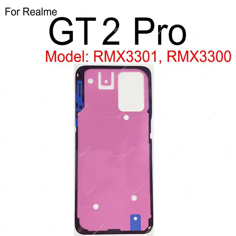 Back Frame Battery Cover Adhesive For Realme GT 2 Pro GT Neo 2 2T Neo 5 GT 3 GT Master Rear Housing Battery Cover Sticker