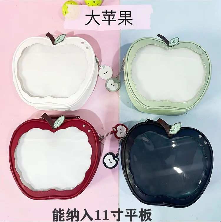 2026 New Spring Summer Girl Apple Backpacks Versatile Commuter Small Backpack Women Single Shoulder Messenger Bags
