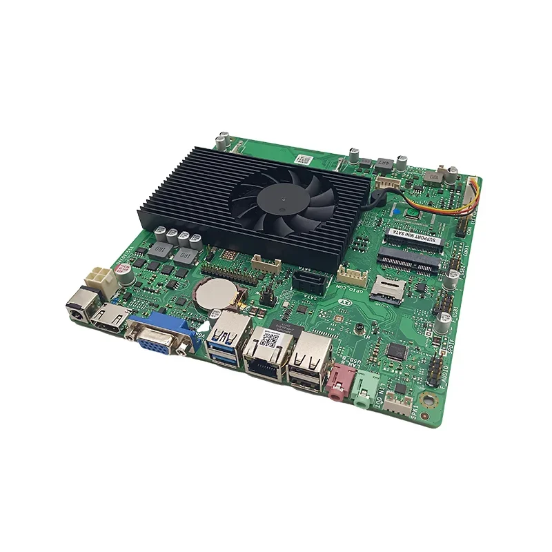 Mini ITX Motherboard para Negócios, Grau Industrial DDR3, 17x17cm, i5 5200U