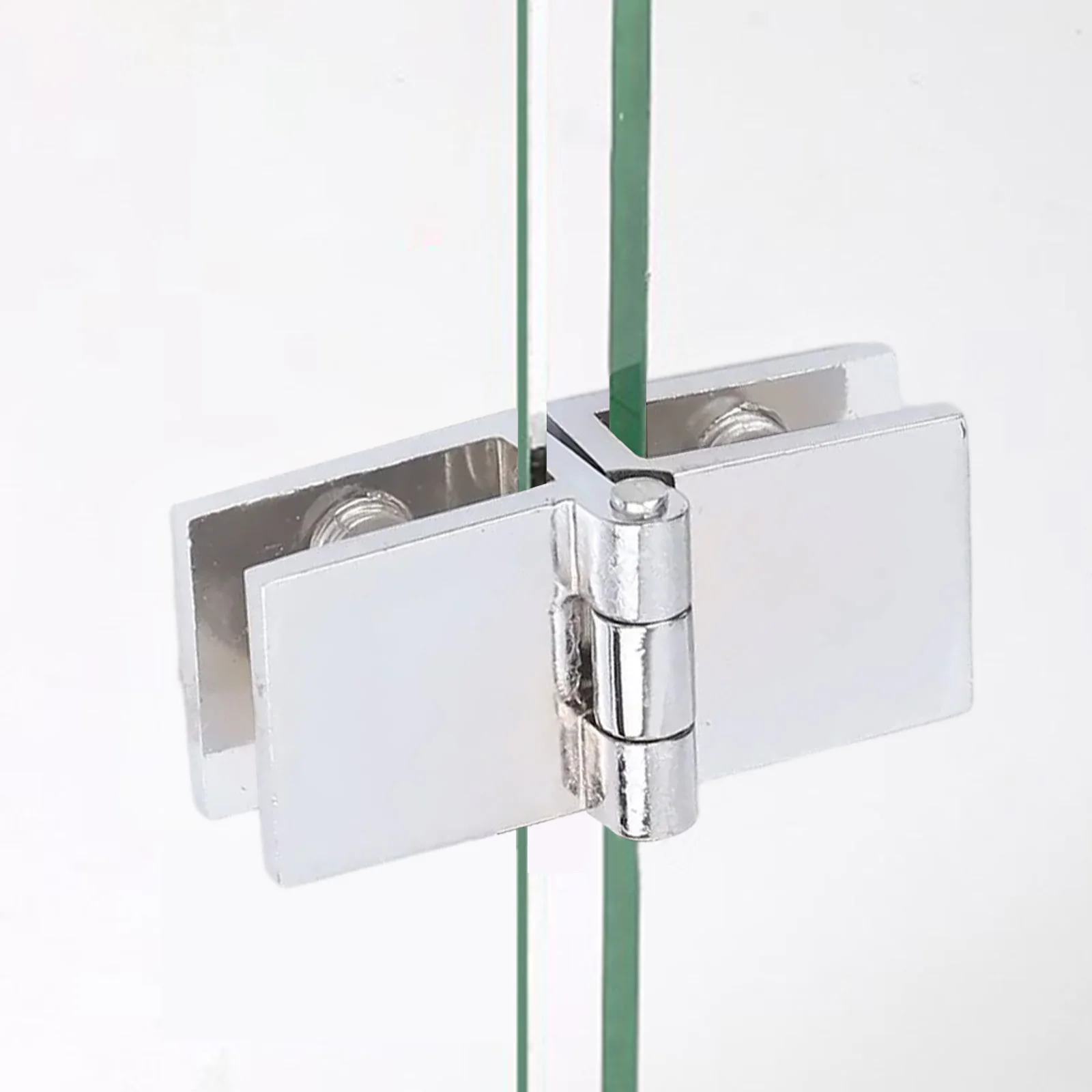 Commercial Settings 54*24*15mm Double Sided Hinges Adjustable Shower Door Hinges Door Accessories 180 Degree Hinges