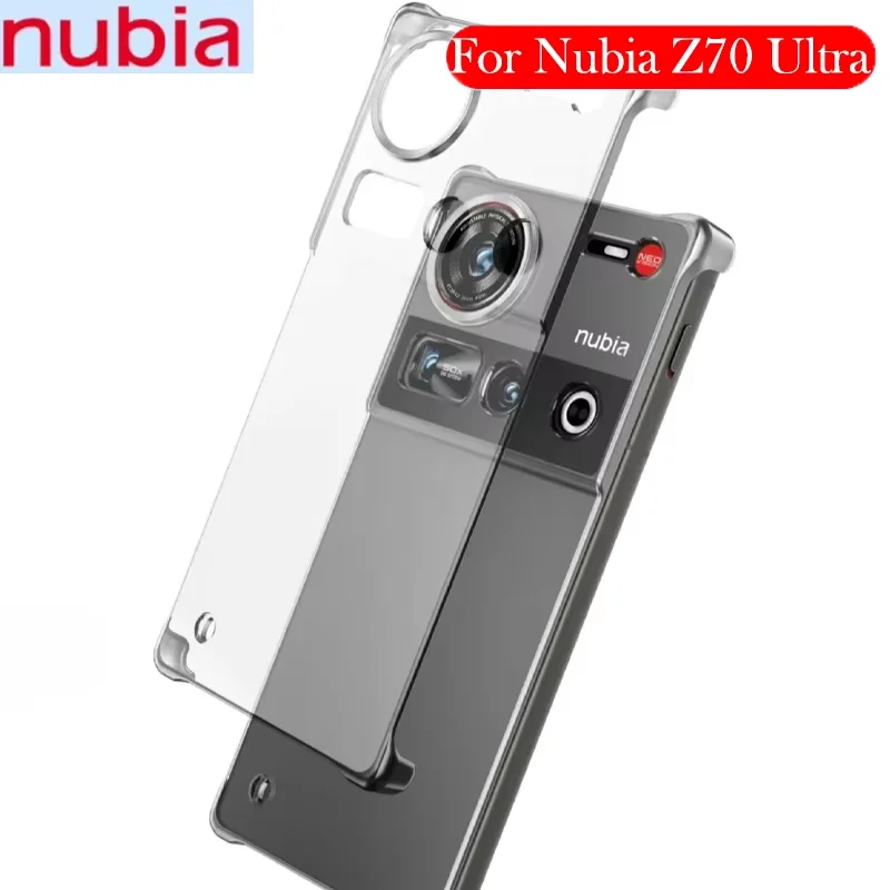 Original Case For ZTE Nubia Z70 Ultra Half Pack Hard Back Cover Case for Nubia Z70 ULTRA
