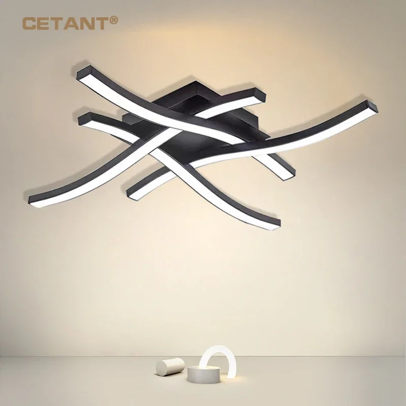 Modern Design LED Ceiling Light, Luminária, Lâmpada para sala de estar, Sala de jantar, Quarto, Corredor, Corredor, Decoração de casa