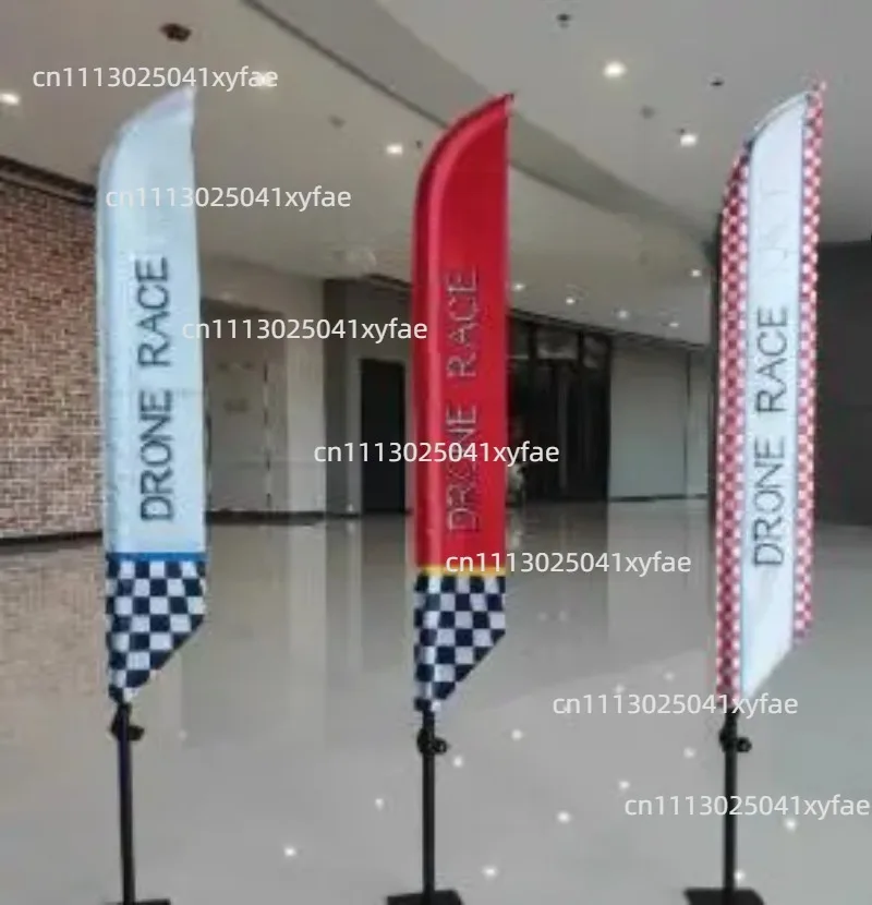 1 Pair 125CM Marker Flag Set with Handheld Storage Bag for Obstacle Course Training Equipment