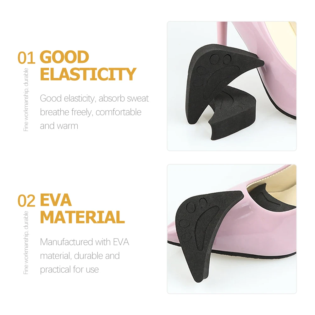 

Filler Toe Filler For Women Big High-Heel Shoe Tip Pad Cushion Inserts To Make Shoes Fit Tighter Reusable Shoe Head Cushion