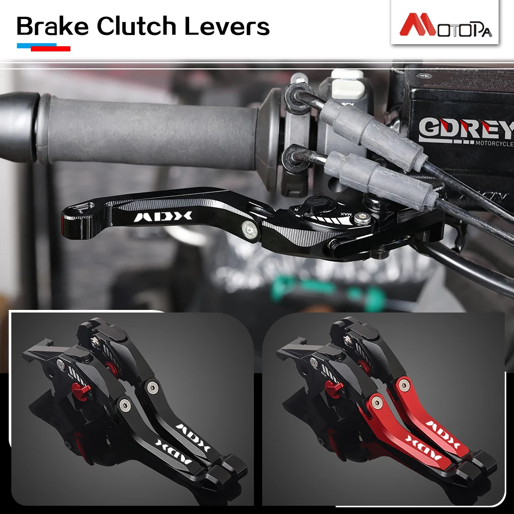 Clutch Brake Lever For SYM ADX 150 150ADX ADX150 2024 2025 Adjustable 5D Clutch Brake Levers