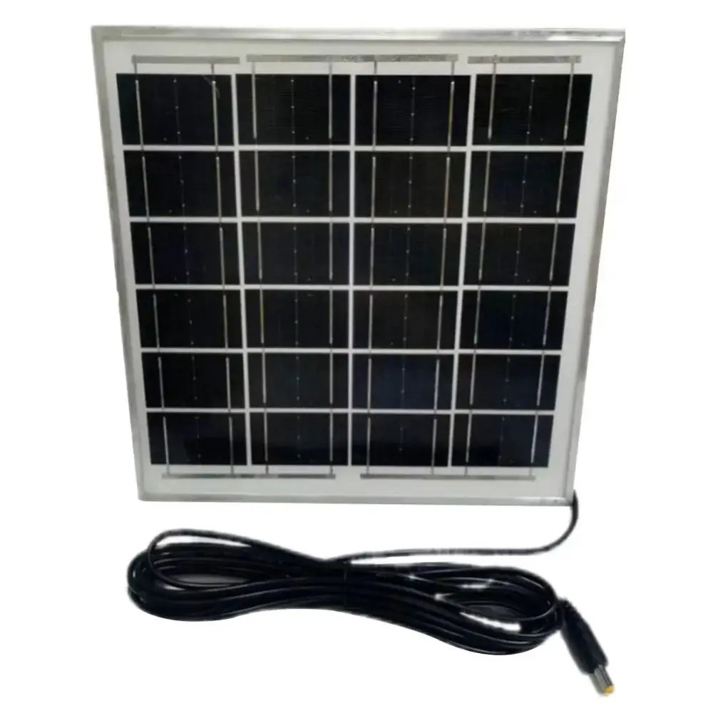 White Boosted Impeller Fan Energy-efficient Powerful Airflow Exhaust Fan Air Blower Round High-Speed Solar Panel Fan Bathroom