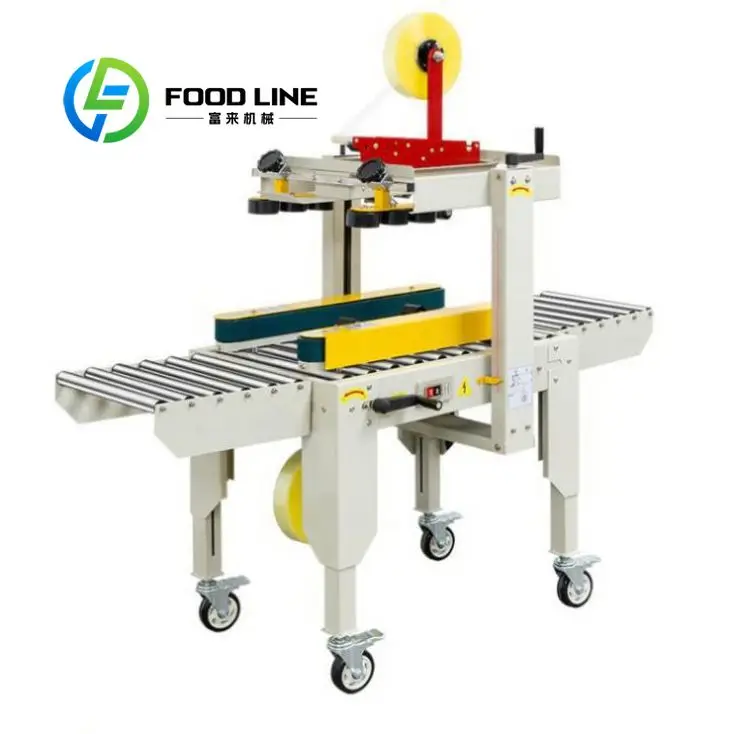 Carton Sealing Machine Stainless Steel Frame Stable Performance For Long Term Continuous Packaging Workflow