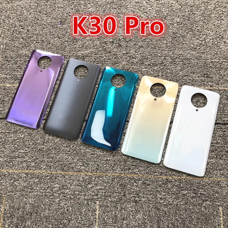 

K30Pro Housing For Xiaomi Redmi K30 Pro 6.67" Glossy Glass Battery Back Cover Door Phone Repair Rear Case