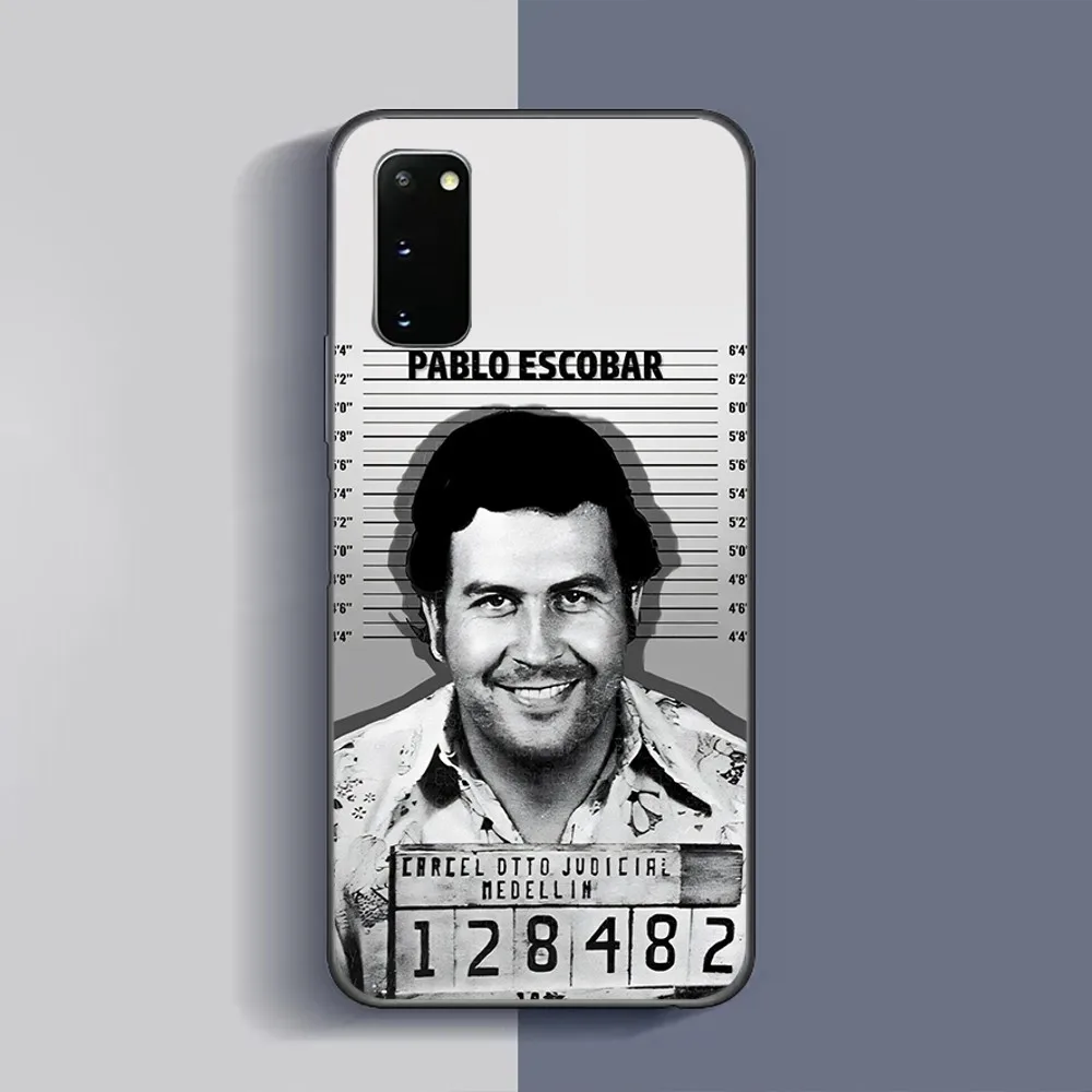 Murphy Crime Columbia Season Narcos Phone Case For Samsung A52 A12 A51 S21 Edge S22ULTRA S23 S20LITE Plus Ultra Black Cover