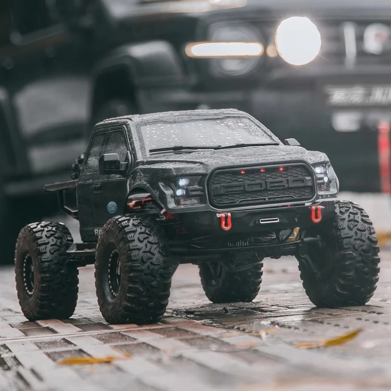 

1：8 RC Traction 4WD Off-Road Vehicle F150 PRO RC 6CH Raytheon New KM3 Ford Raptor Simulation Model Double Speed Adult Child Gift