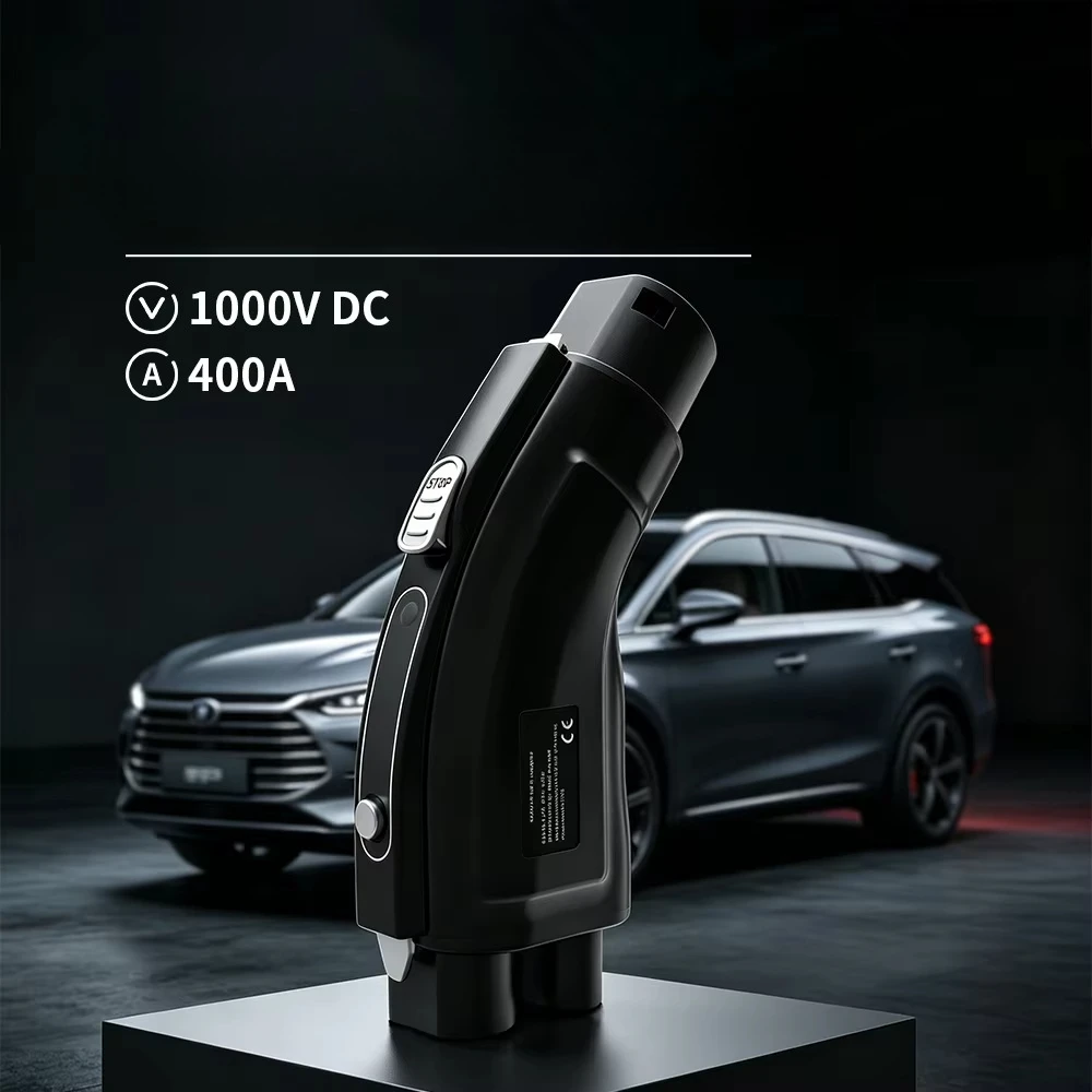 CCS2 to GB/T EV Fast Charging Plug DC EV Charger Connector Ccs2 to Gbt Adapter 400A EV Converter for New Electric Vehicle view 3