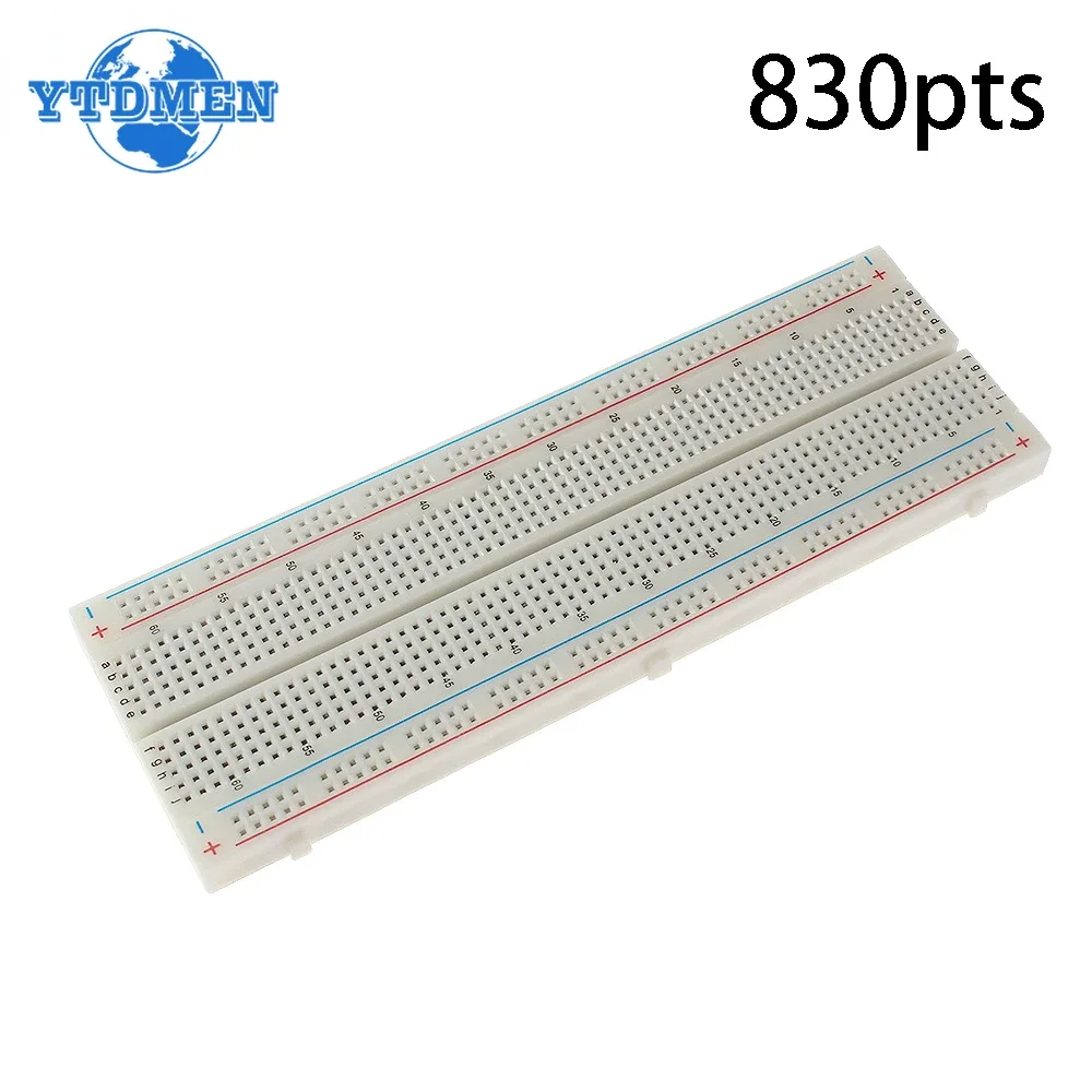 MB-102 Broodplank 400 830 Punten Soldeerloze PCB Broodplank Jumper Draad Kabel Prototype Board DIY voor Arduino Kit