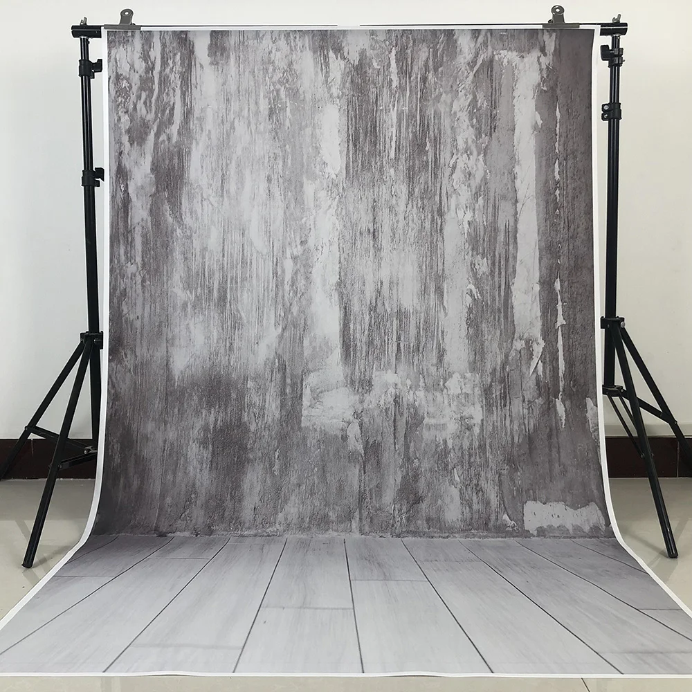 خلفية للتصوير الفوتوغرافي ، خلفية رمادية مع أرضية خشبية ، قماش فينيل ، استوديو صور ، خلفية للأطفال ، لعبة حيوانات أليفة ، التقاط الصور