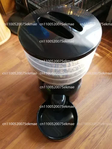 Automatic Feeder Smart Timer Food Dispenser with Large Capacity, for Cats and Dogs with Anti-Clog Design