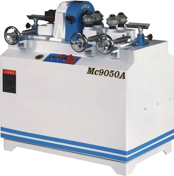 Woodworking Machinery Round Wood Cutter (Double Feeding Wheel &Double Discharging Wheel)