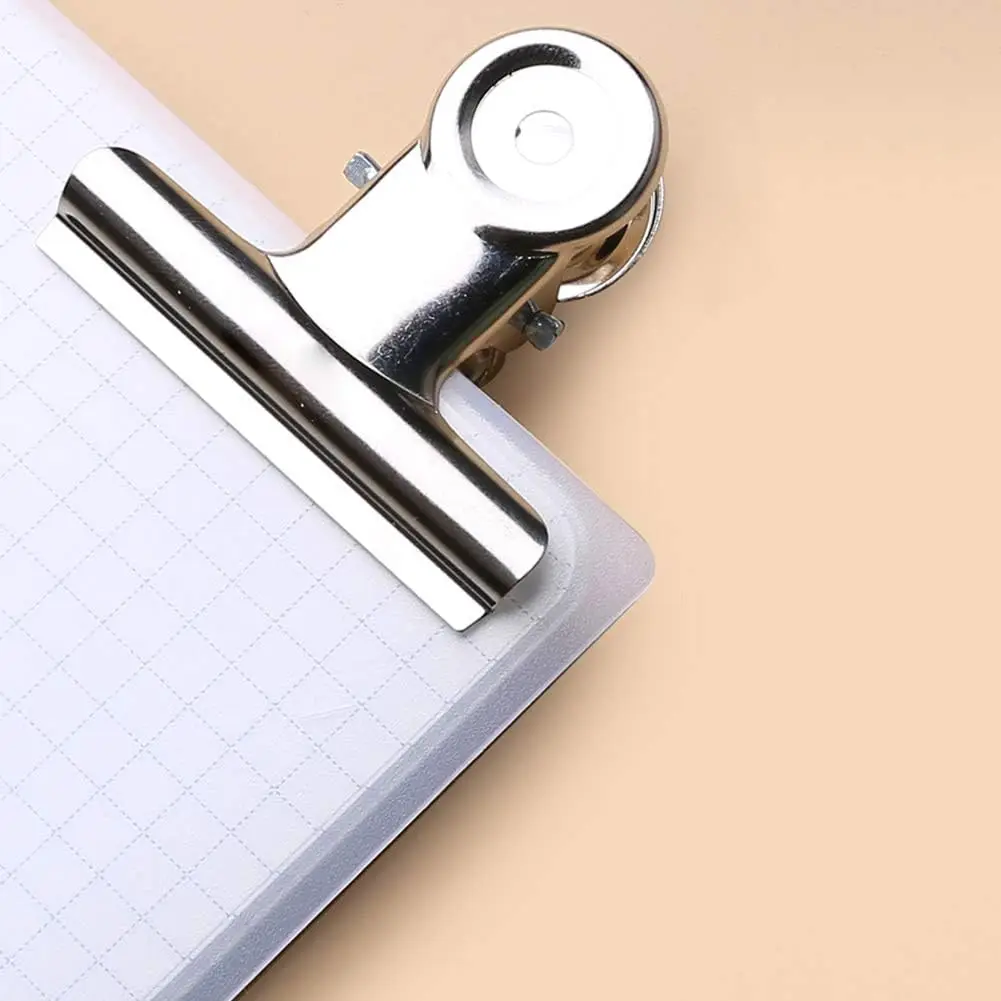 مشابك بولدوج المعدنية، 1.25 بوصة، عبوة من 20 قطعة (فضي)