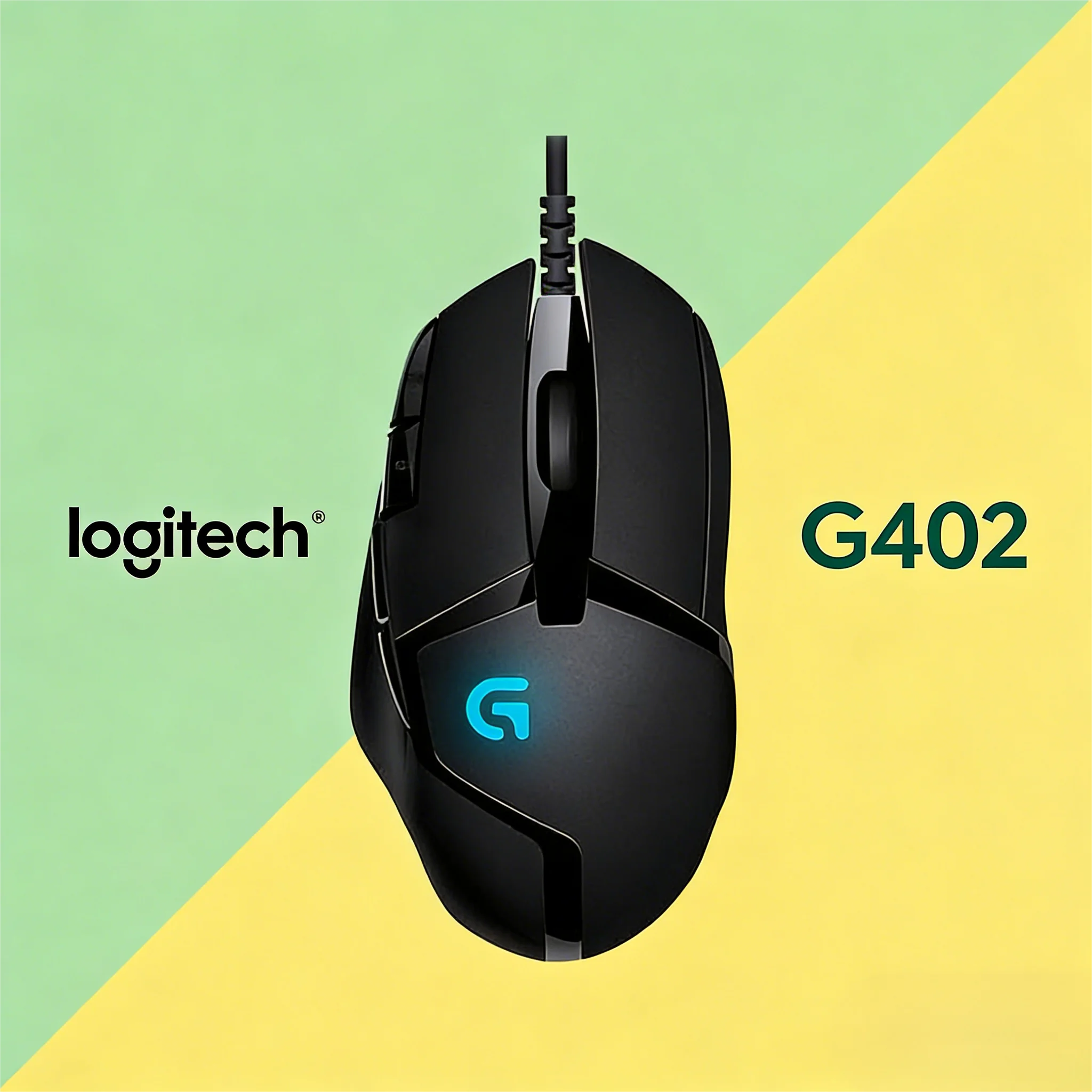 

Logitech G402 Gaming Mouse | Compact Size, Perfect for Small to Medium Hands