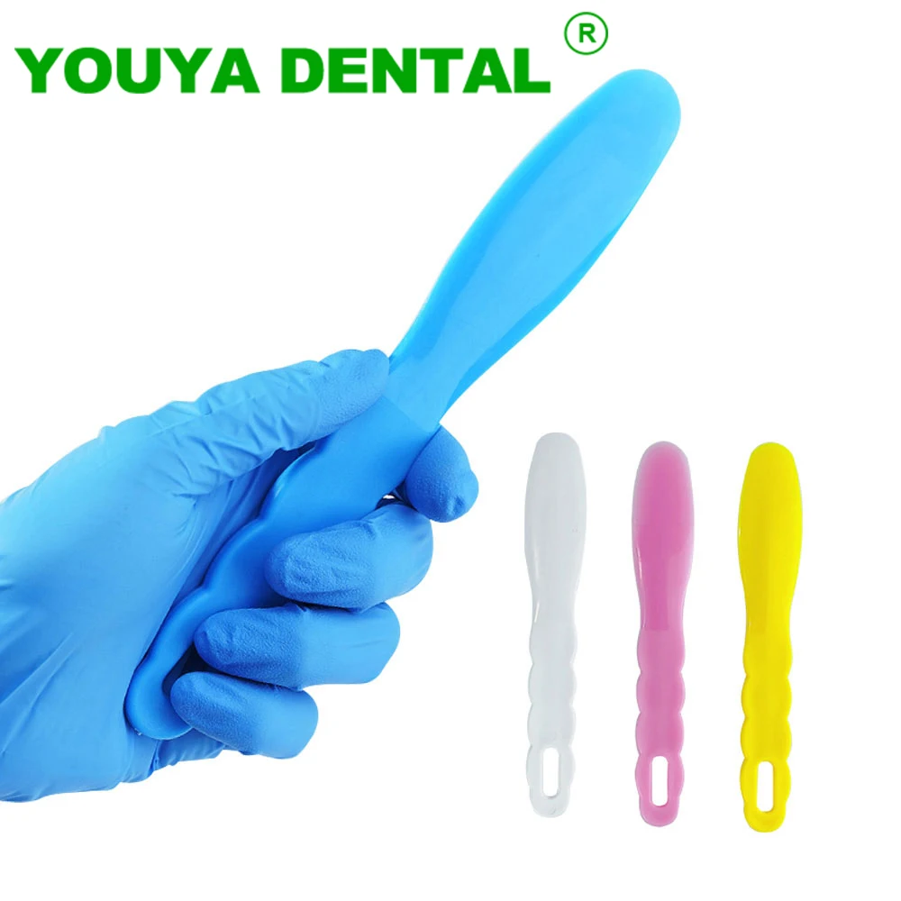 

10pcs Dental Alginate Plastic Knife Mixing Plaster Spatula Gypsum Knife Impression Material Gypsum Mixer Spatula Dentistry Tools