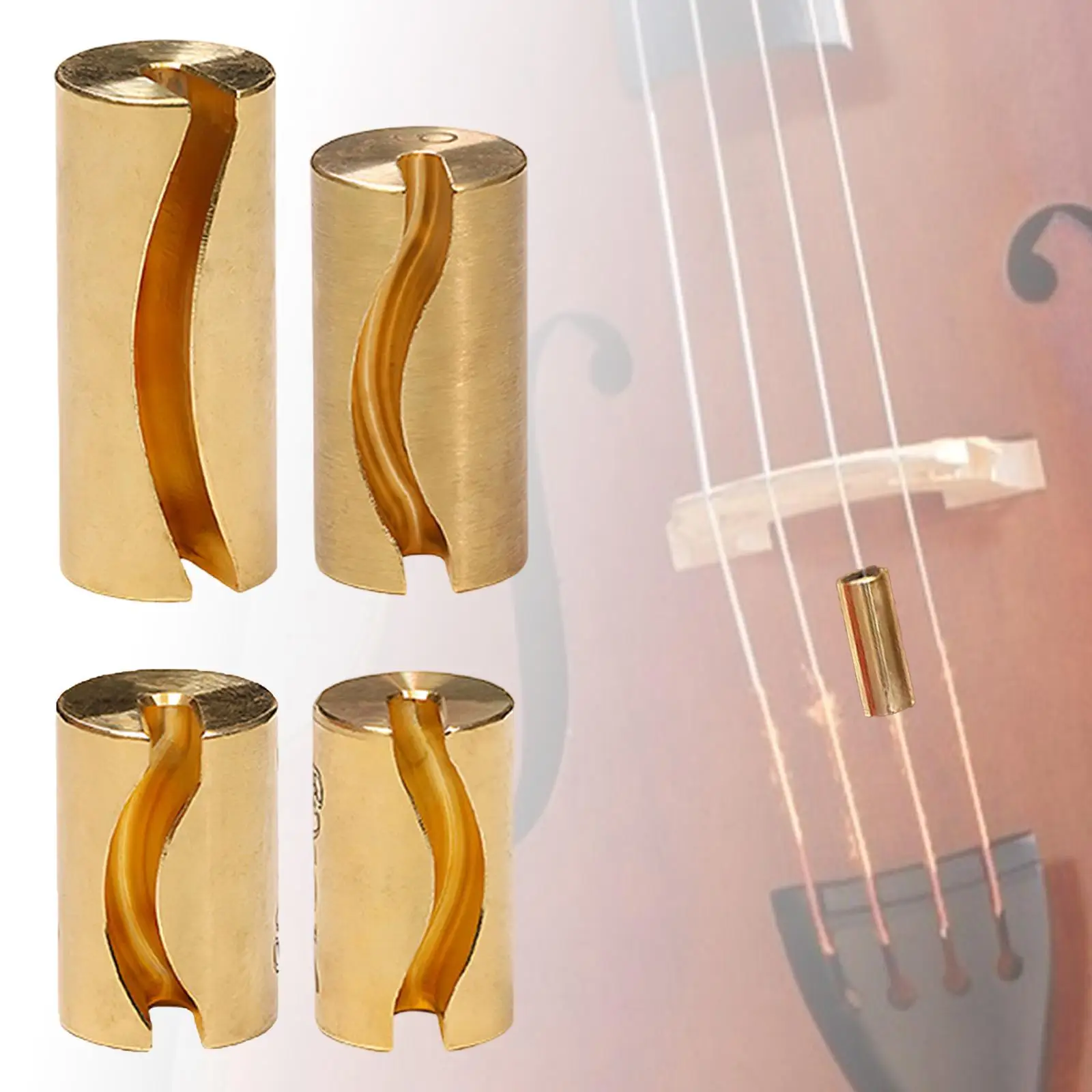 

Wolf Tone Eliminate Brass Cello Mute Metal Tube Accessory for Cello Wolf Stone Anti Vibration for Professional and Beginner Use