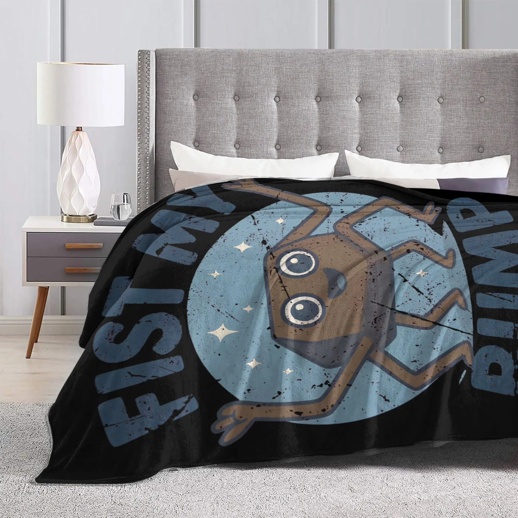 Fist My Bump! Project Hail Mary Flannel Throw Blanket  Blankets for Sofa Office Lightweight Thin Quilt