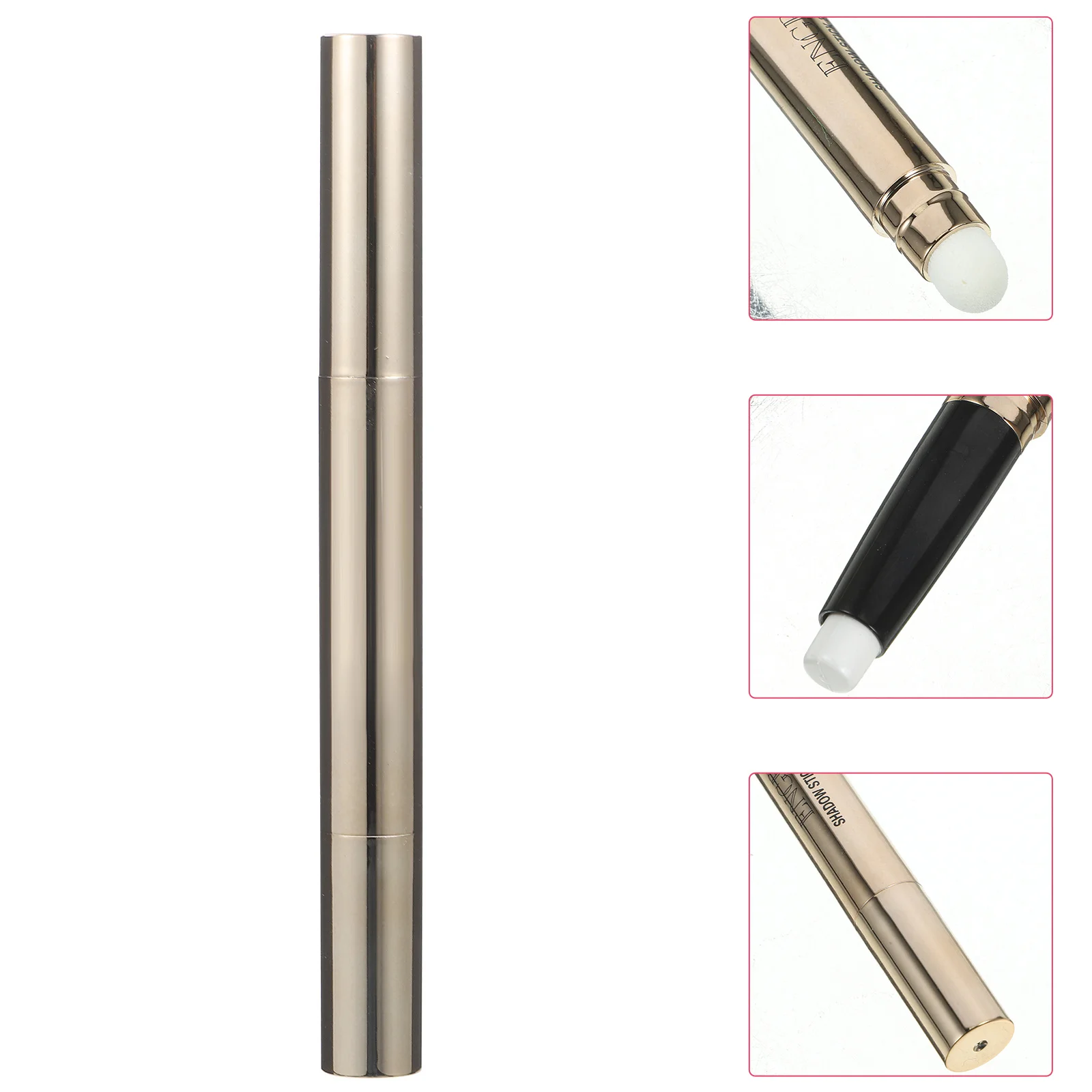 Glitzer-Lidschattenstift, feine Textur, wischfester Make-up-Buntstift mit weicher Mischspitze für den täglichen Gebrauch von Frauen