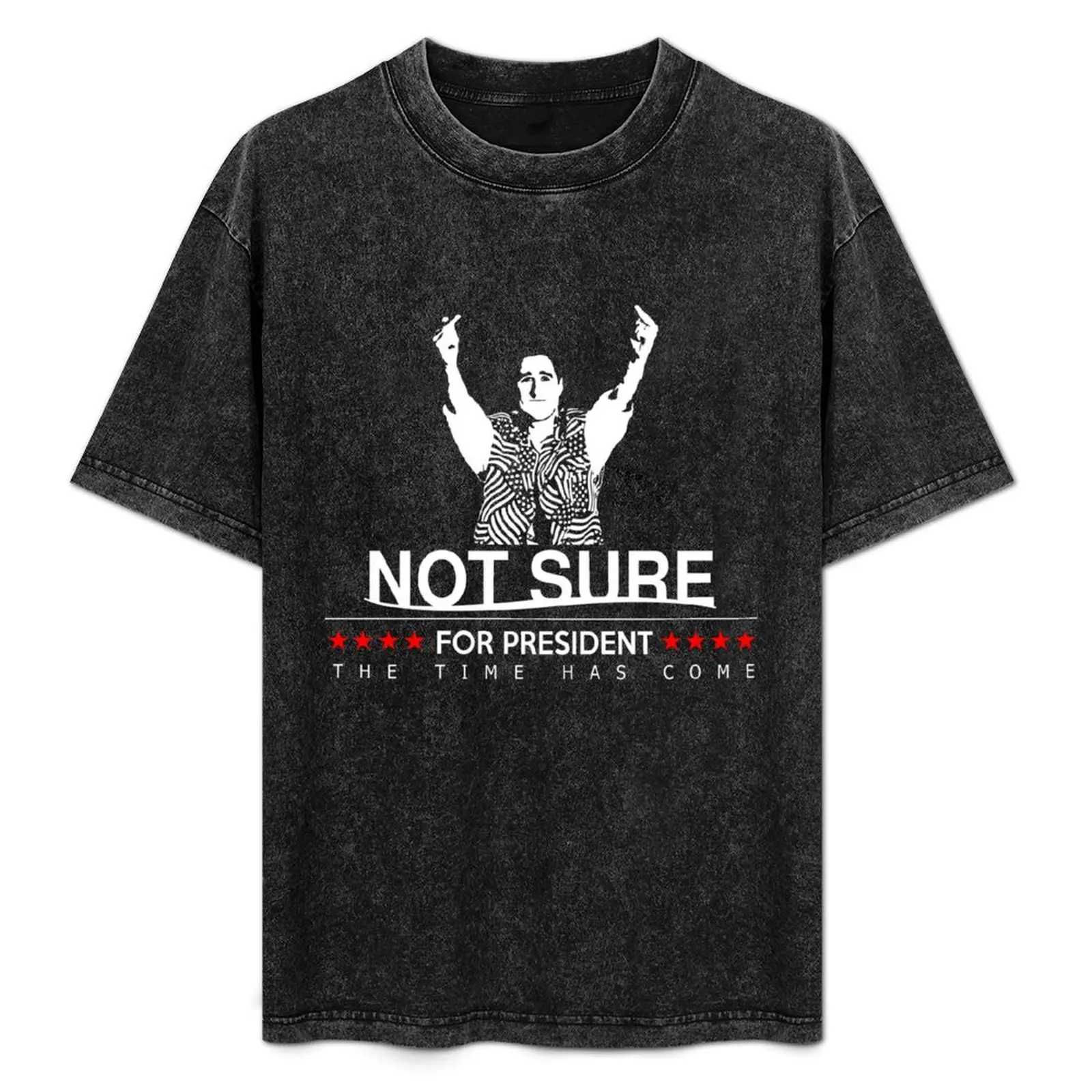 Футболка Not Sure - For President - Idiocracy, быстросохнущая, для бега, с коротким рукавом