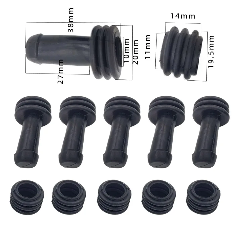 

Brake Upper Lower Pump Caliper Shock Absorber Sleeve Dust Cover Rubber for AG Disc Brake Pump Waterproof Cap Motorcycle Parts
