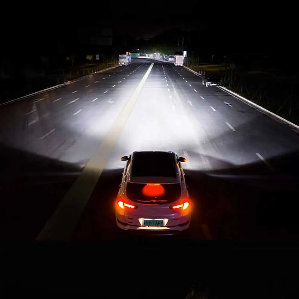 H4 LED LENS Auto/Moto Headlight AC/DC 8-80V Motorcycle Motorbike Autobike Canbus Projector Bulb Hi/Lo Beam Lamp High Power