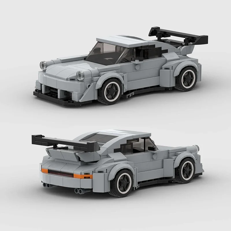 MOC Model City Racing Car Speed Champions Sports Building Blocks Bricks Sets Technique Supercar Racers Vehicles Kits Toys Gift