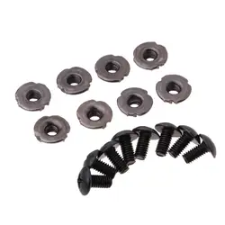 8 Pairs Inline Roller Skate Replacement Repair Mounting Screws Nut Part