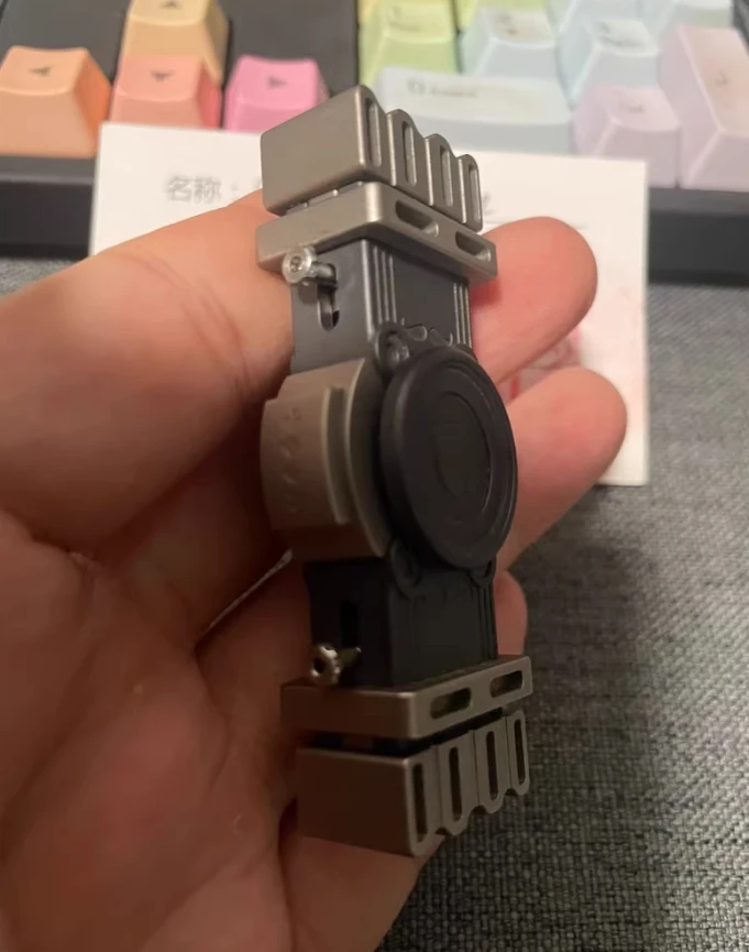 中古 EDC ブラックミラー ジルコニウム チタン オールド K 指先ジャイロスコープ 減圧おもちゃ