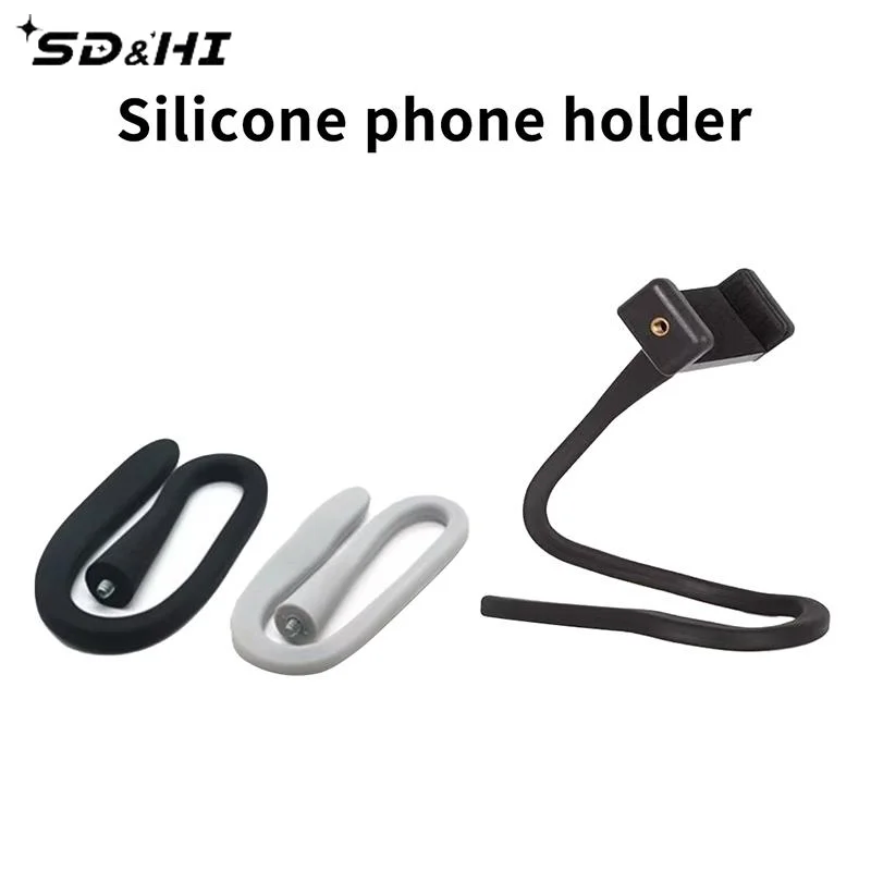 1Set Universal Baby Monitor Bed Bracket Multifunction Camera Holder 1/4 Screw Thread Flexible Clip Hose Camera Mount